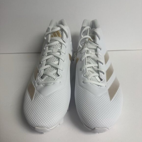 adidas Men\'s Adizero Impact 2 Football Cleats White Size 13 M main image 5